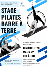 Visuel Stage Barre à  Terre: Pilates Isadora