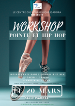 Visuel Workshop Pointe et Hip Hop